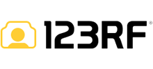123RF图库Logo
