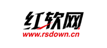红软网logo,红软网标识