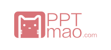 PPT猫logo,PPT猫标识