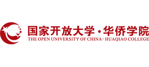 国家开放大学华侨学院Logo